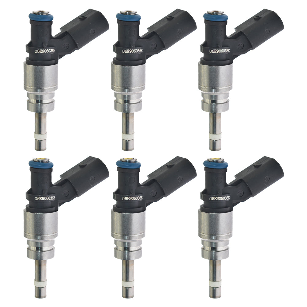 ZNTS 6Cps Fuel injectors For Audi A6 S6 Avant 2005-2011 A8 S8 quattro 08-10 06E906036E 64492222