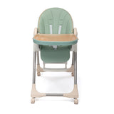 ZNTS Convertible High Chair on Wheels with Removable Tray, Height and Angle Adjustment for Baby And W2181P145192