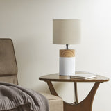 ZNTS Textured Ceramic Table Lamp B03594979