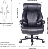 ZNTS Vanbow.Office chair, ergonomic with armrest, adjustable height, heavy administrative chair. W152170346
