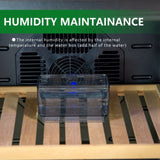ZNTS 50L Cigar Humidors Cooling and Heating Function , 300 Counts Capacity Cigar Humidor Humidifiers W1625137510