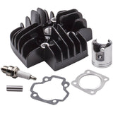 ZNTS Big Bore Kit Cylinder Piston Kit Top End Head For Yamaha PW50 QT 50 60cc 81-2009 13270531