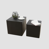 ZNTS MDF Nesting table/side table/coffee table/end table for living room,office,bedroom Black W87667528