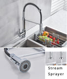 ZNTS Single Handle Pull Down Sprayer Kitchen Sink Faucet W153367664