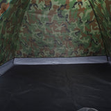 ZNTS 3-4 Person Camping Dome Tent Camouflage 99828302