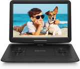 ZNTS DEVINC 17.9" Portable DVD Player with 15.6" HD Swivel Screen, Support Multiple DVD CD Formats/USB/SD 28417305