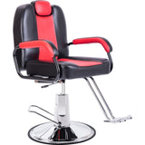 ZNTS Deluxe Reclining Barber Chair with Heavy-Duty Pump for Beauty Salon Tatoo Spa Equipment WF190092JAA