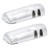 ZNTS Door Mirror Cover Chrome for Kenworth T680 T880 Pair Driver&Passenger Side LH+RH 61232901