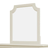 ZNTS Milky White 31.9"L x 36"H x 1"W Mirror WF299174AAK