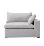 ZNTS Inès Sofa - 1-Seater Single Module with Left Arm - Opal Fabric 3988R-804