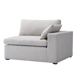 ZNTS Inès Sofa - 1-Seater Single Module with Left Arm - Opal Fabric 3988R-804