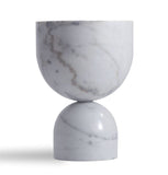 ZNTS Pénélope Side Table - White Marble ST8687-30-WE-WHITE