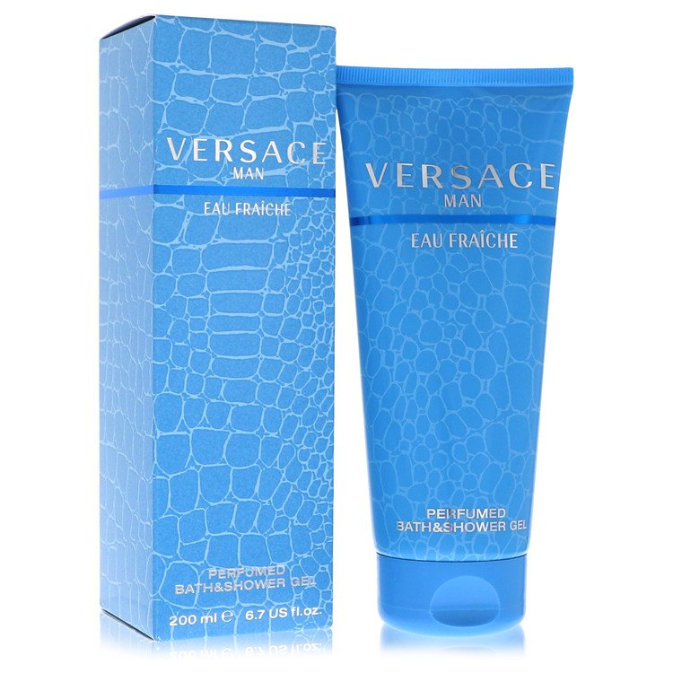 Versace Man by Versace Eau Fraiche Shower Gel 6.7 oz for Men FX-548348